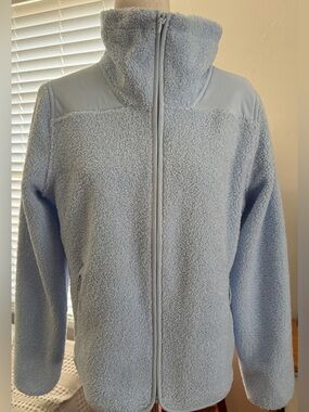 Under Armour Light Blue Performance Top with Branded Neckband